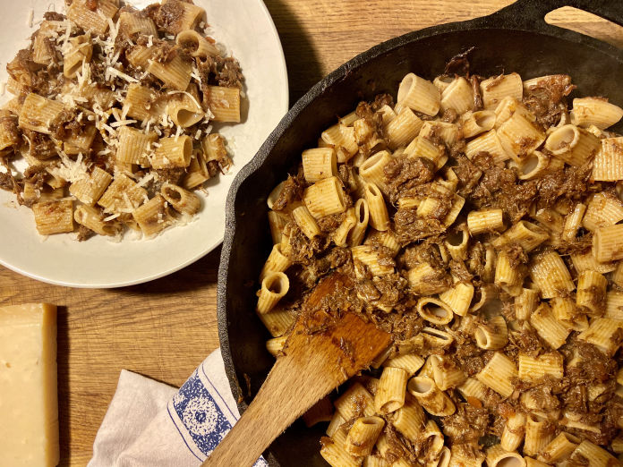 Bolognese made with 100% grass-fed, organic beef 